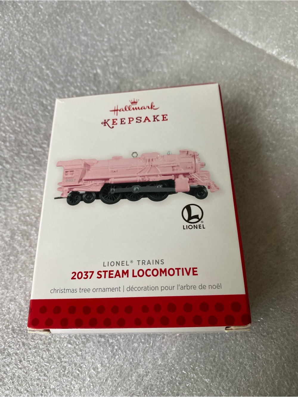 Hallmark Keepsake Lionel Train 2037 Steam Locomotive Ornament 2013 Limited